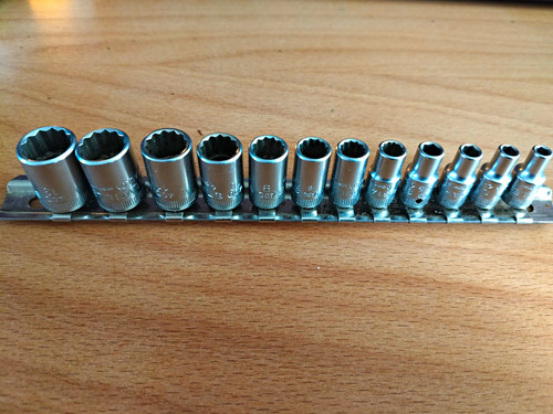 Stahlwille 40d sockets - 1/4,